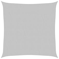 vidaXL Sun Shade Sail Light Grey 3x3 m 100% Polyester Oxford 2