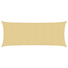 vidaXL Sun Shade Sail Sand 4.5x2 m 100% Polyester Oxford 2
