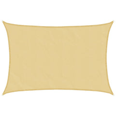 vidaXL Sun Shade Sail Sand 5x4 m 100% Polyester Oxford 2