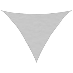 vidaXL Sun Shade Sail | Light grey | Polyester Oxford with PU coating | 5x5x6 m 2
