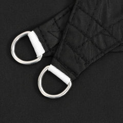 vidaXL Sun Shade Sail Black 7x5x5 m 100% Polyester Oxford 5
