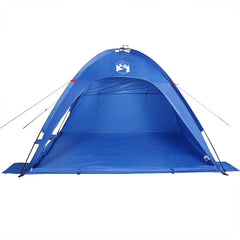 vidaXL Beach Tent Azure Blue Waterproof 6