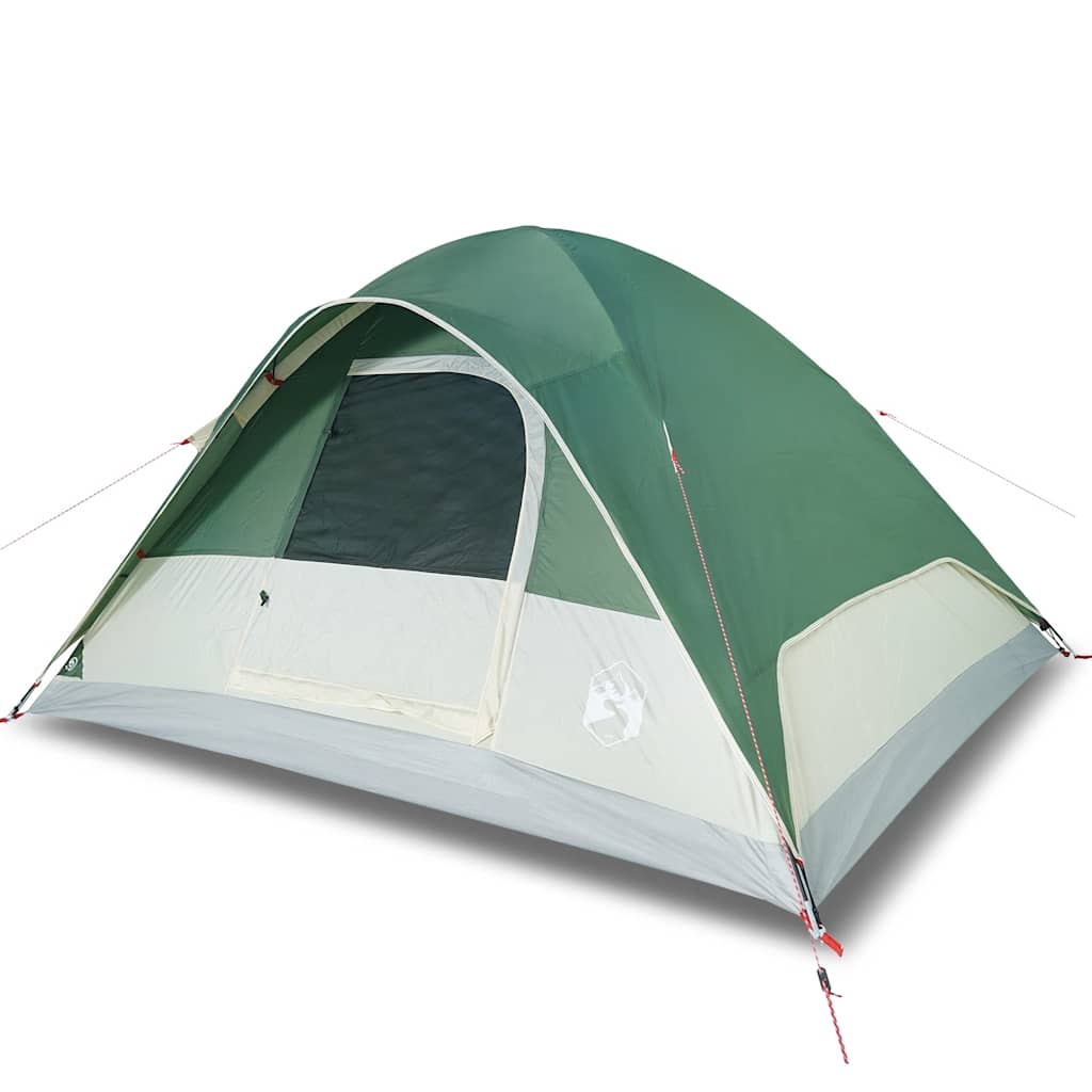 Family Tent Dome 6-Person Waterproof Width 270 cm Green