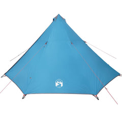 vidaXL Family Tent Tipi 8-Person Blue Waterproof 2
