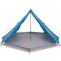 vidaXL Family Tent Tipi 8-Person Blue Waterproof 4