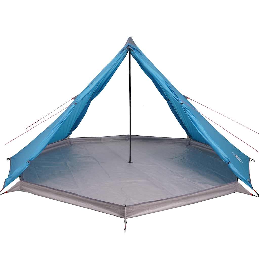 vidaXL Family Tent Tipi 8-Person Blue Waterproof 5
