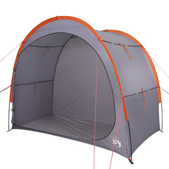 vidaXL Storage Tent Grey and Orange Waterproof 5