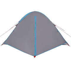vidaXL Camping Tent Dome 2-Person Blue Waterproof 6