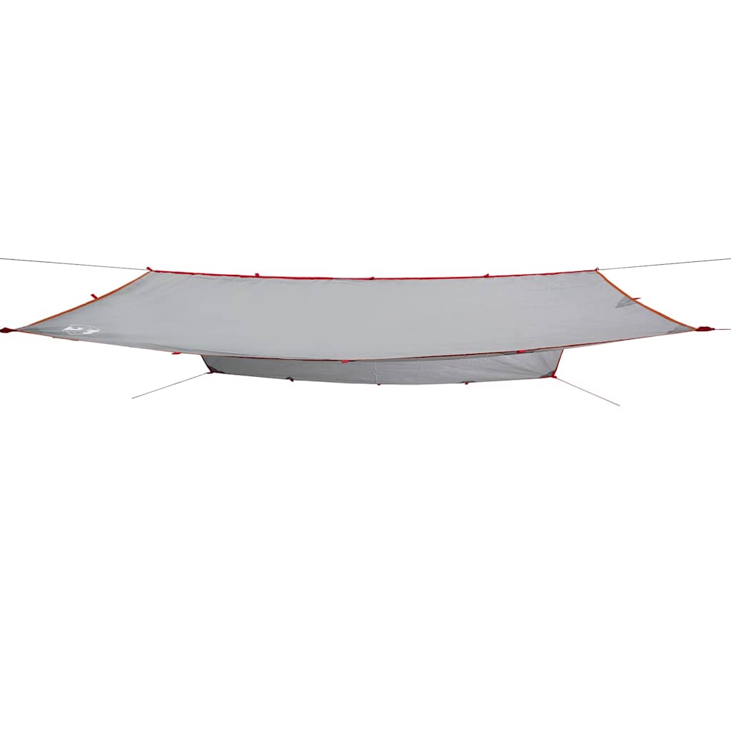 Camping Tarp Grey and Orange Waterproof, image 4