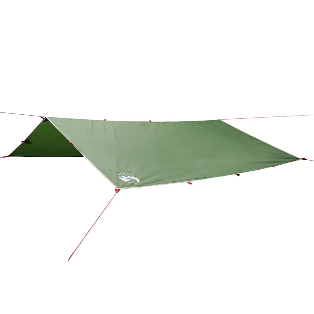 vidaXL Camping Tarp Green 500x294 cm Waterproof 2