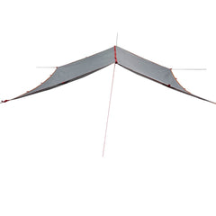 vidaXL Camping Tarp Grey and Orange 500x294 cm Waterproof 5