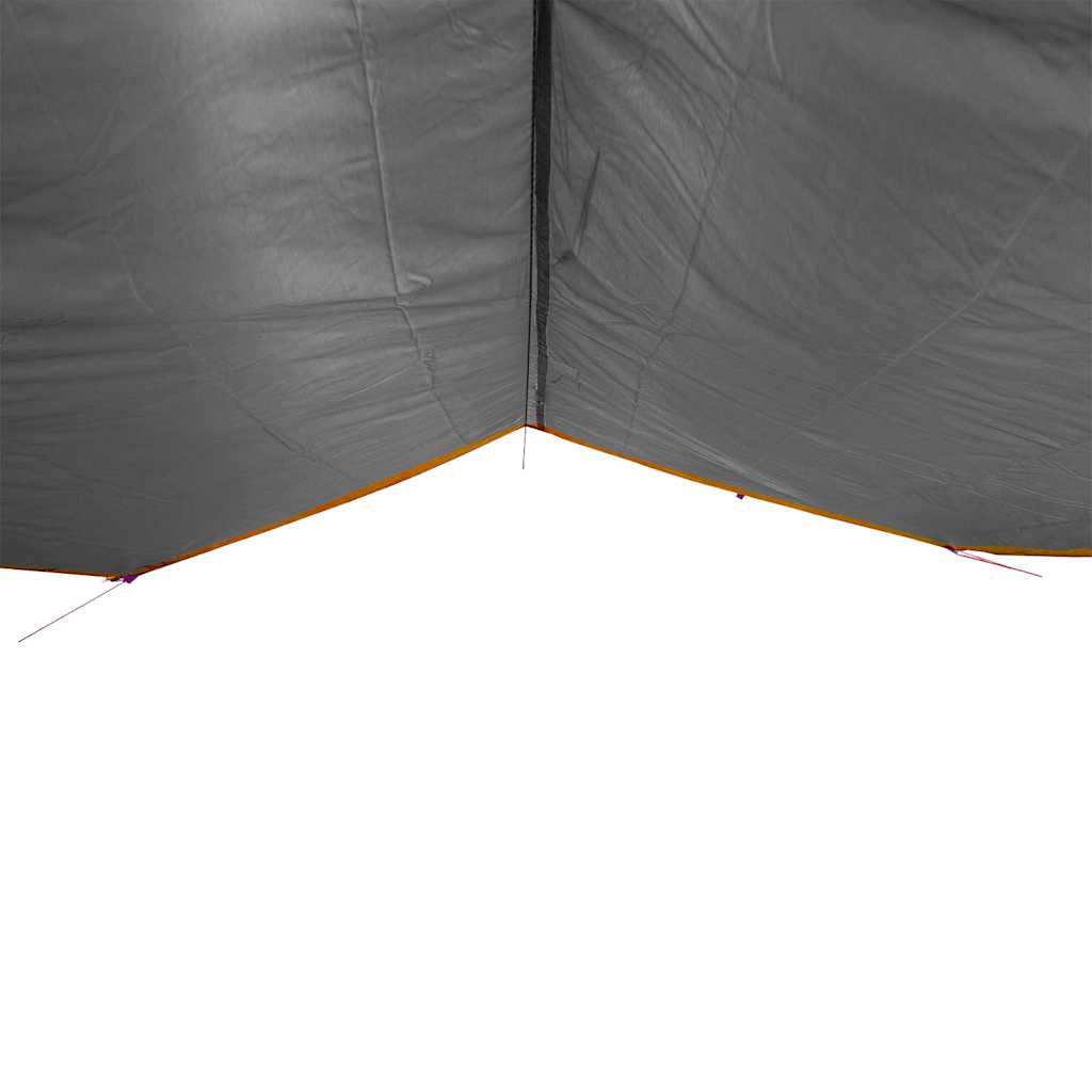 vidaXL Camping Tarp Grey and Orange 500x294 cm Waterproof 6