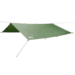vidaXL Camping Tarp Green 500x294 cm Waterproof 2
