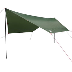 vidaXL Camping Tarp Green 430x380x210 cm Waterproof 2