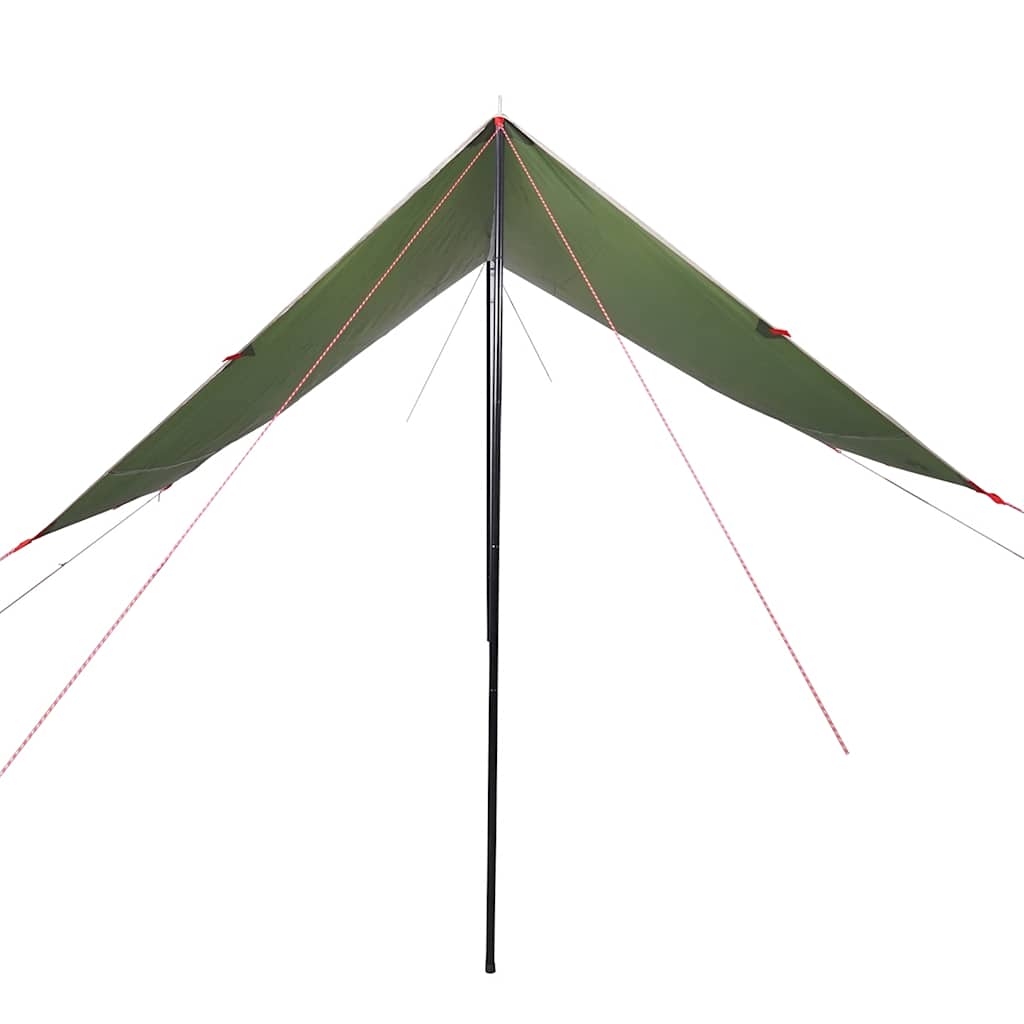 vidaXL Camping Tarp Green 430x380x210 cm Waterproof 3
