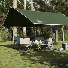 vidaXL Camping Tarp Green 430x380x210 cm Waterproof 1