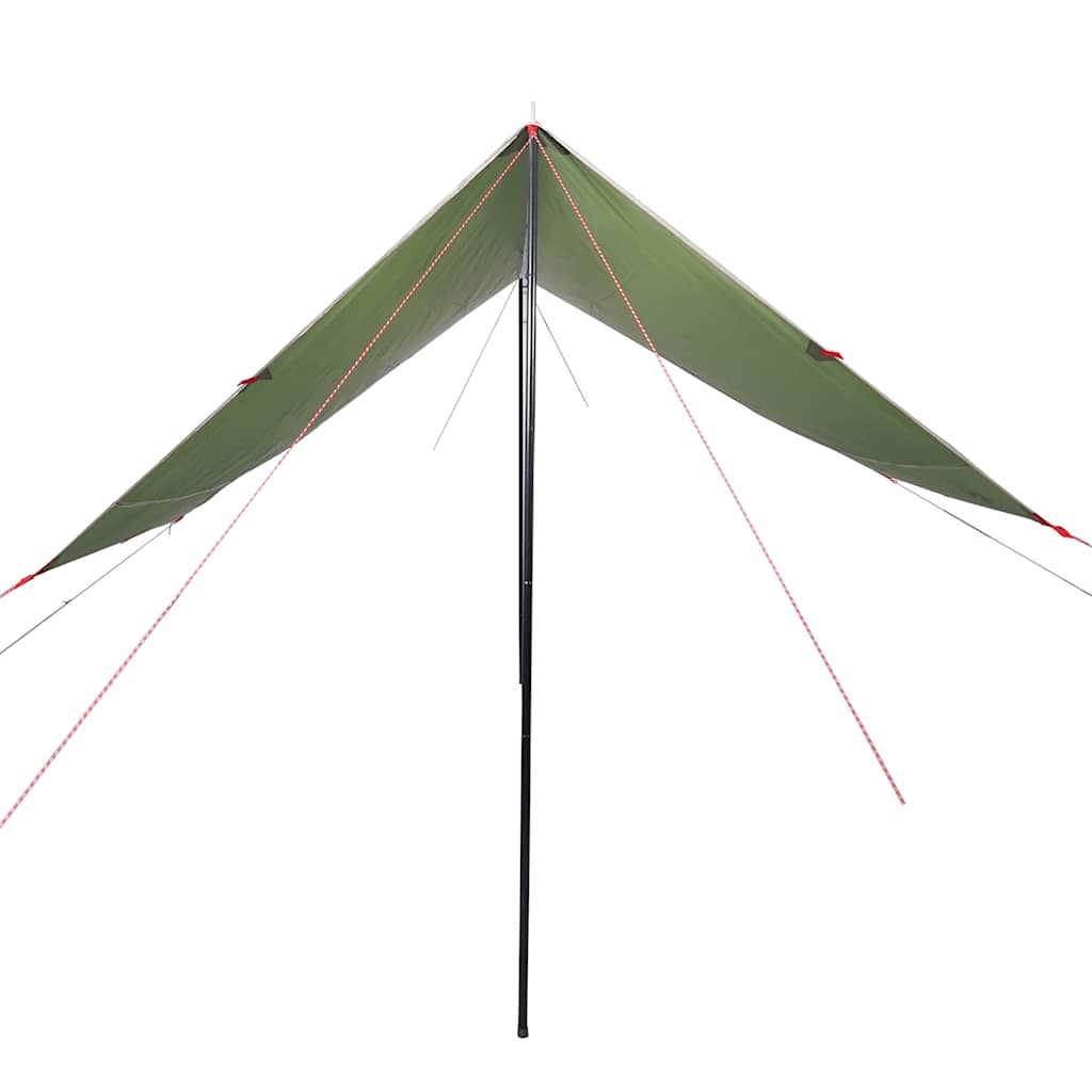 vidaXL Camping Tarp Green 430x380x210 cm Waterproof 3