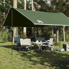 vidaXL Camping Tarp Green 430x380x210 cm Waterproof 1