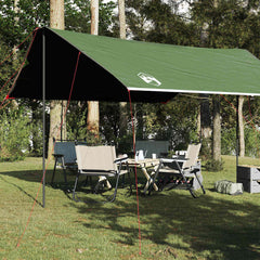 vidaXL Camping Tarp Green 460x305x210 cm Waterproof 1