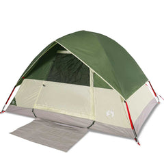 vidaXL Camping Tent Dome 2-Person Green Waterproof 2