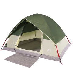 vidaXL Camping Tent Dome 2-Person Green Waterproof 5