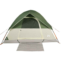 vidaXL Camping Tent Dome 2-Person Green Waterproof 6