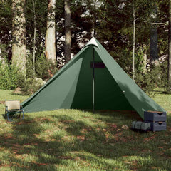 vidaXL Family Tent Tipi 7-Person Green Waterproof 1