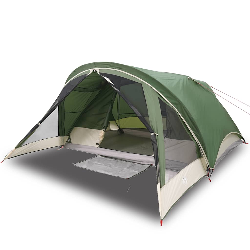 Camping Tent Cabin 4-Person Waterproof Green
