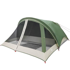 Camping Tent Cabin 4-Person Waterproof Green