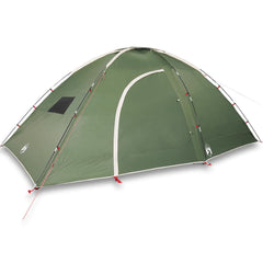 Camping Tent 8-Person Waterproof Green