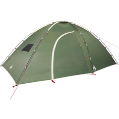 Camping Tent 8-Person Waterproof Green