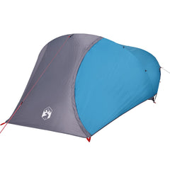 Camping Tent Dome 4-Person Waterproof Blue