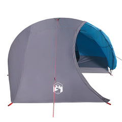 Camping Tent Dome 4-Person Waterproof Blue