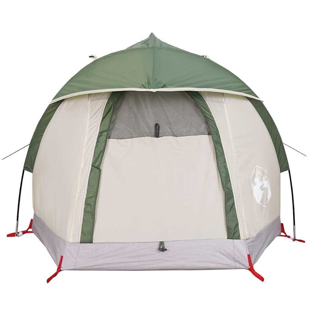 vidaXL Camping Tent Dome 1-Person Green Waterproof 6