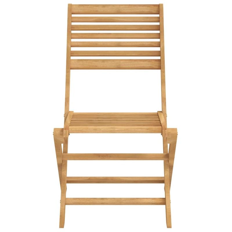 Folding Garden Chairs 4 pcs 48.5x61.5x87 cm Solid Wood Acacia