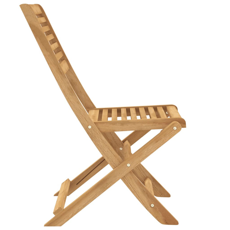 Folding Garden Chairs 4 pcs 48.5x61.5x87 cm Solid Wood Acacia