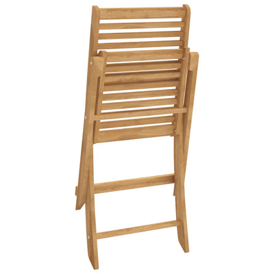 Folding Garden Chairs 4 pcs 48.5x61.5x87 cm Solid Wood Acacia