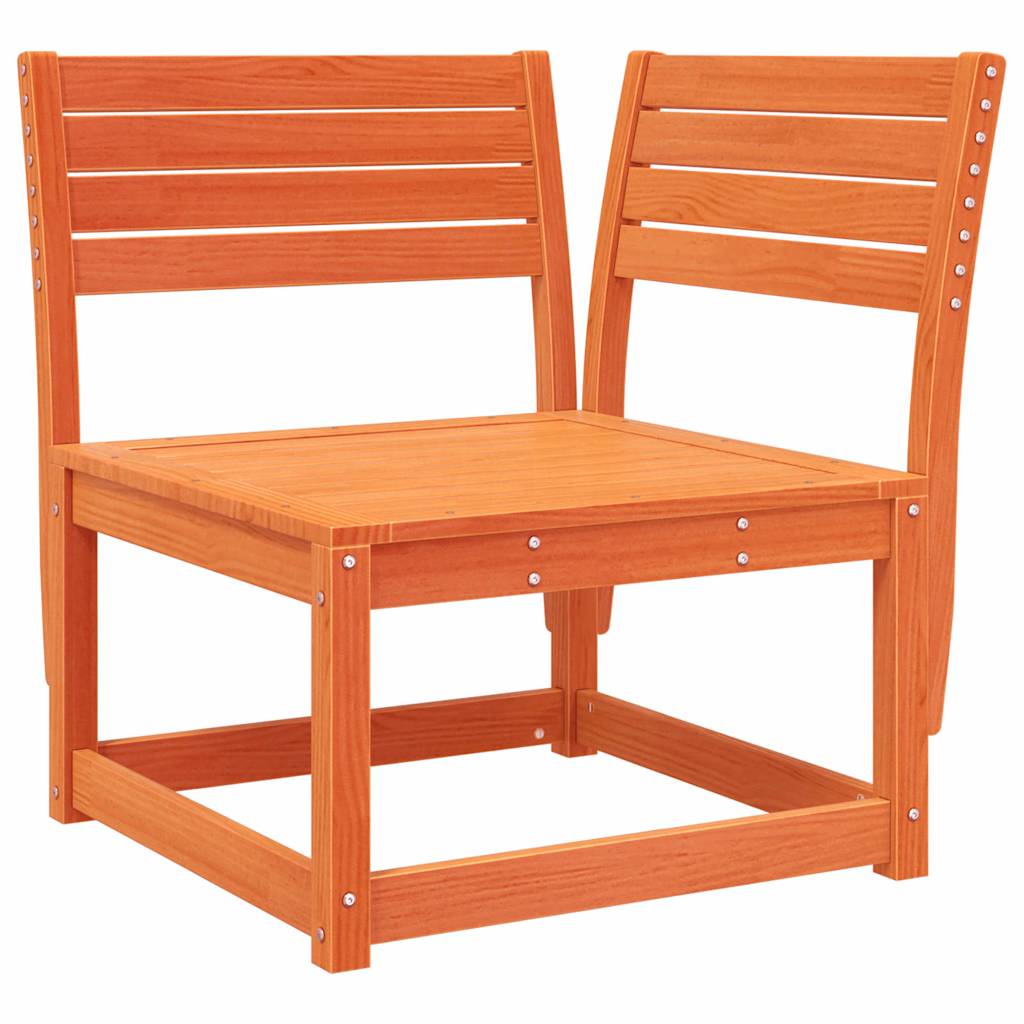 Garden Sofa Corner Solid Wood Pine