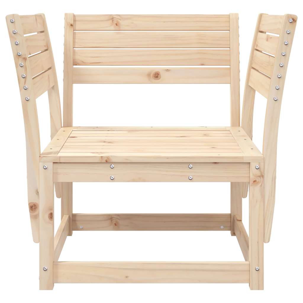 vidaXL Garden Chair Solid Wood Pine 4