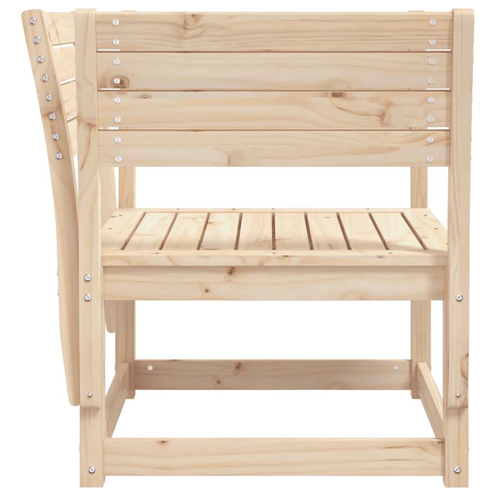 vidaXL Garden Chair Solid Wood Pine 5