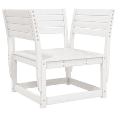 vidaXL Garden Chair White Solid Wood Pine 2
