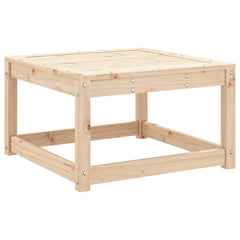vidaXL Garden Footstool Solid Wood Pine 6