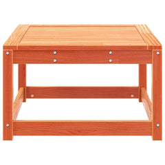 vidaXL Garden Footstool Wax Brown Solid Wood Pine 4