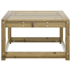 vidaXL Garden Footstool Impregnated Wood Pine 4