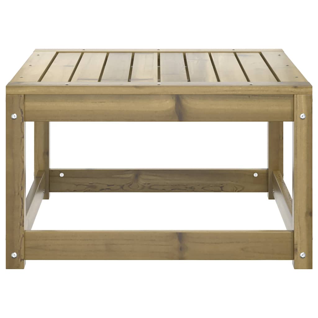 vidaXL Garden Footstool Impregnated Wood Pine 5