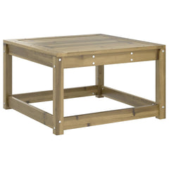 vidaXL Garden Footstool Impregnated Wood Pine 6