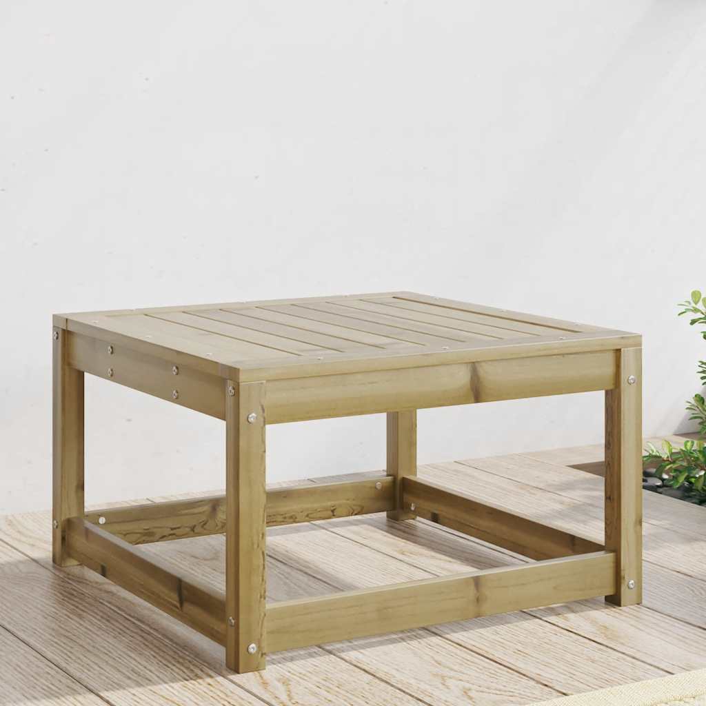 vidaXL Garden Footstool Impregnated Wood Pine 1