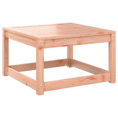 vidaXL Garden Footstool with Cushions Solid Wood Douglas 4