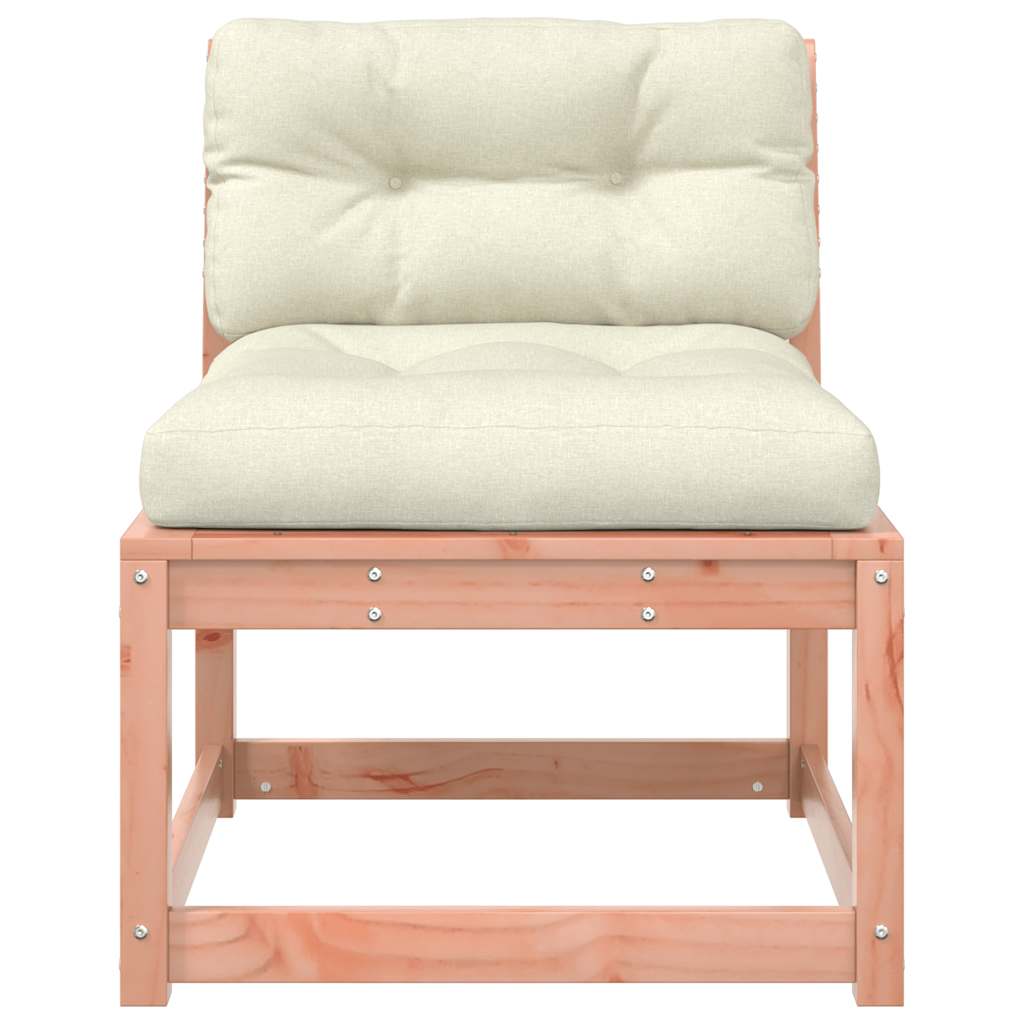vidaXL Garden Sofas with Cushions 2pcs Solid Wood Douglas 6