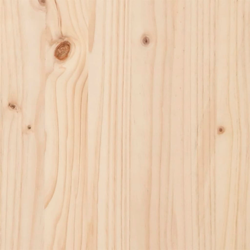 Headboard 200 cm Solid Wood Pine